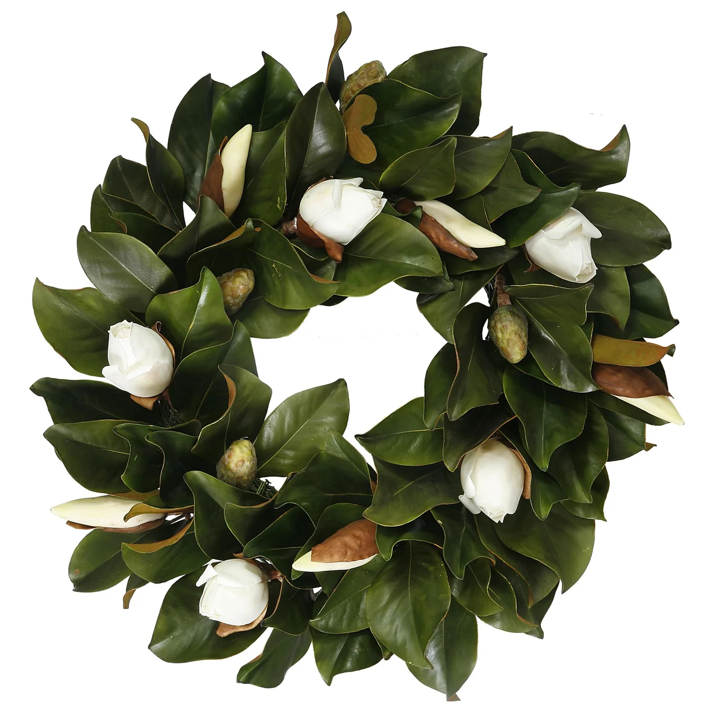 24" Magnolia Bud Wreath