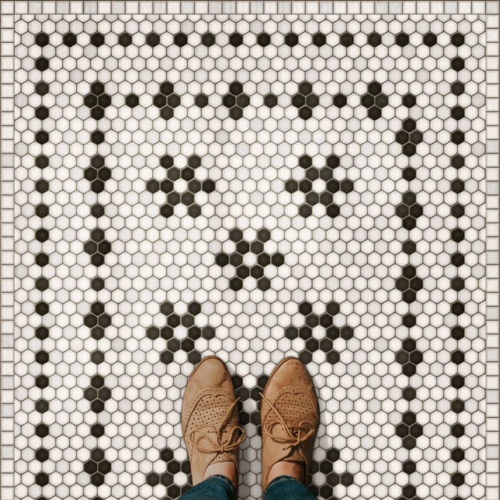 Vintage Vinyl Mosaic