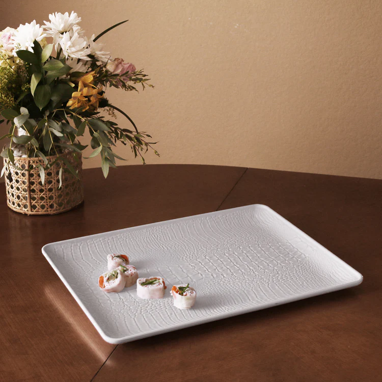 Large Croc Melamine Platter
