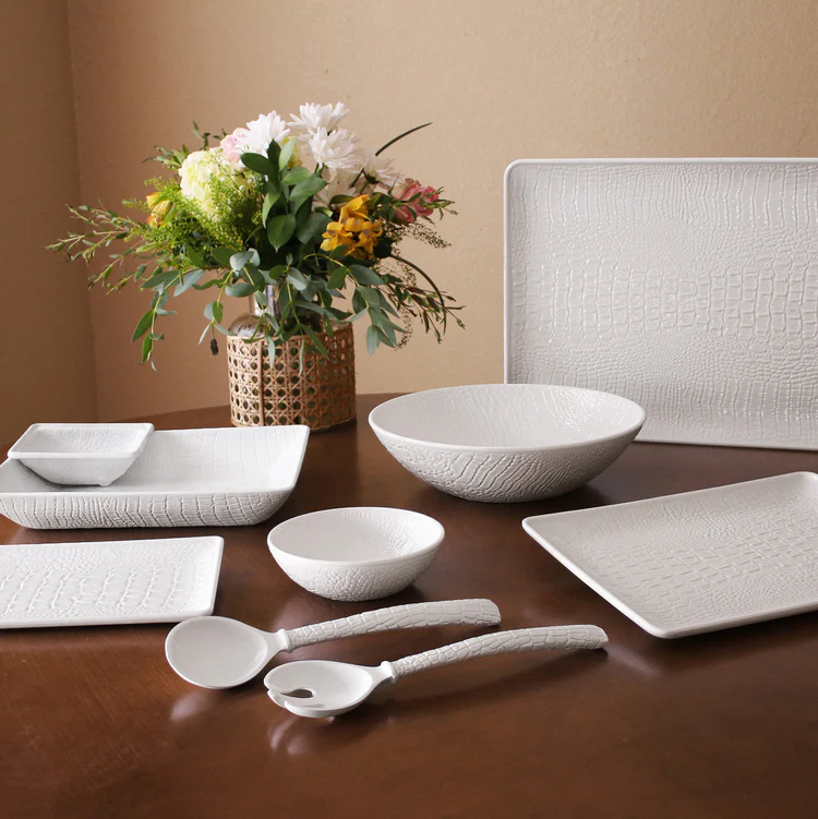 Beatriz Ball Croc Melamine Serveware